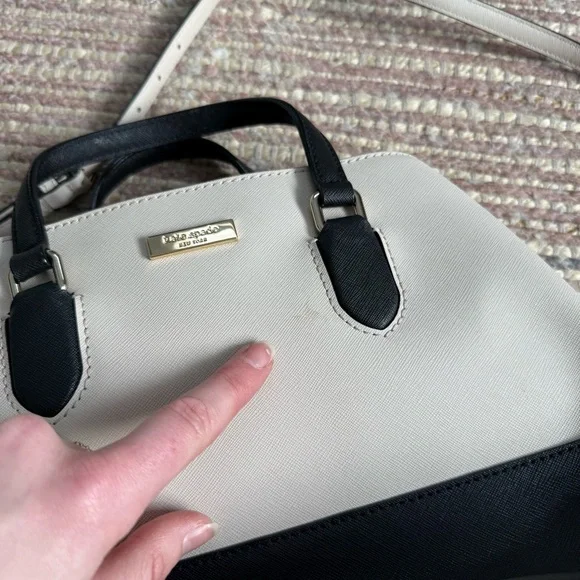 Kate Spade Laurel Black and White Handbag - Picture 2 of 14